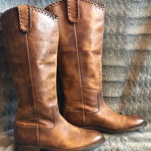 Frye Women’s cognac leather boots